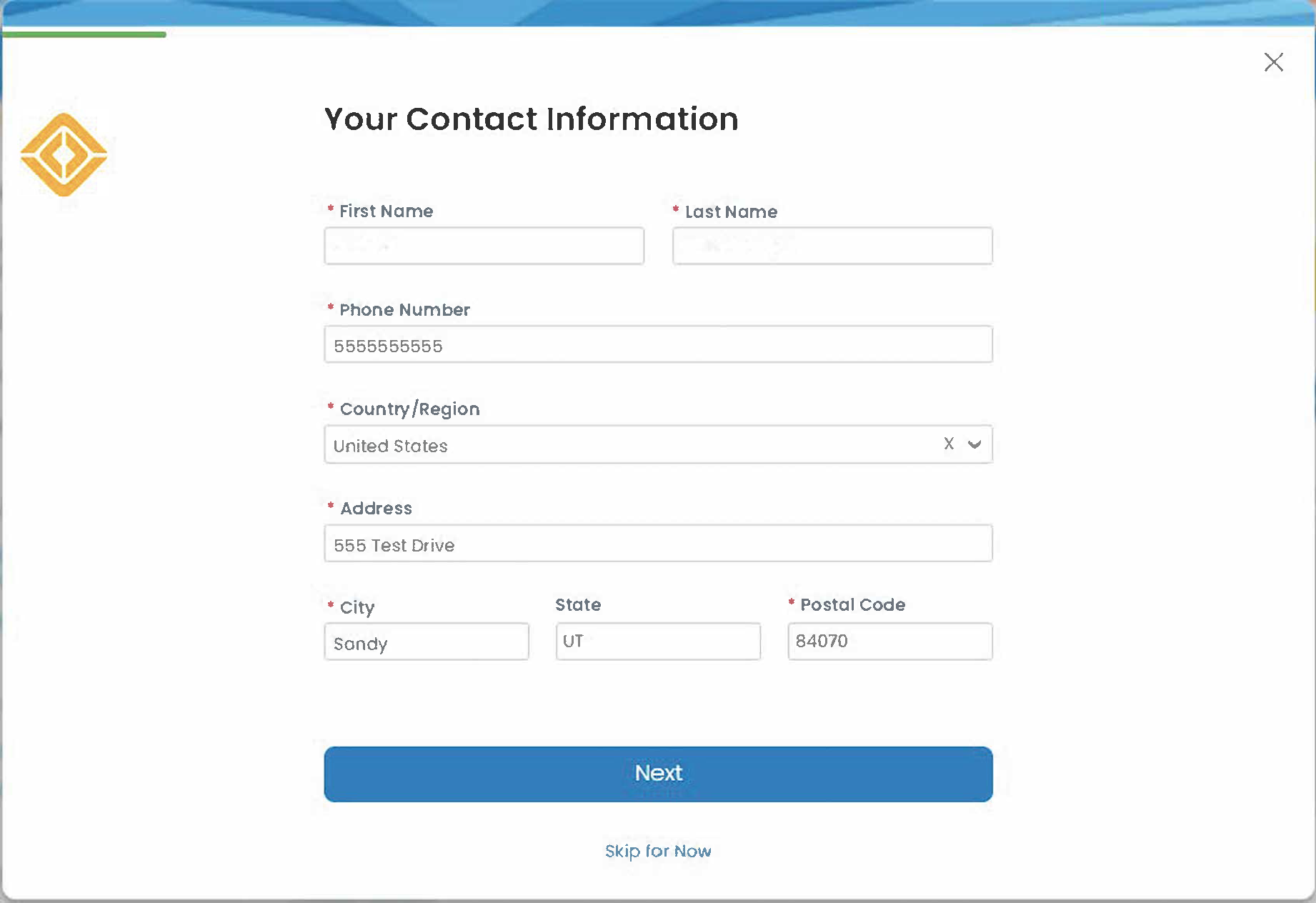 SIM Guide - CSP Step 2b_Contact info